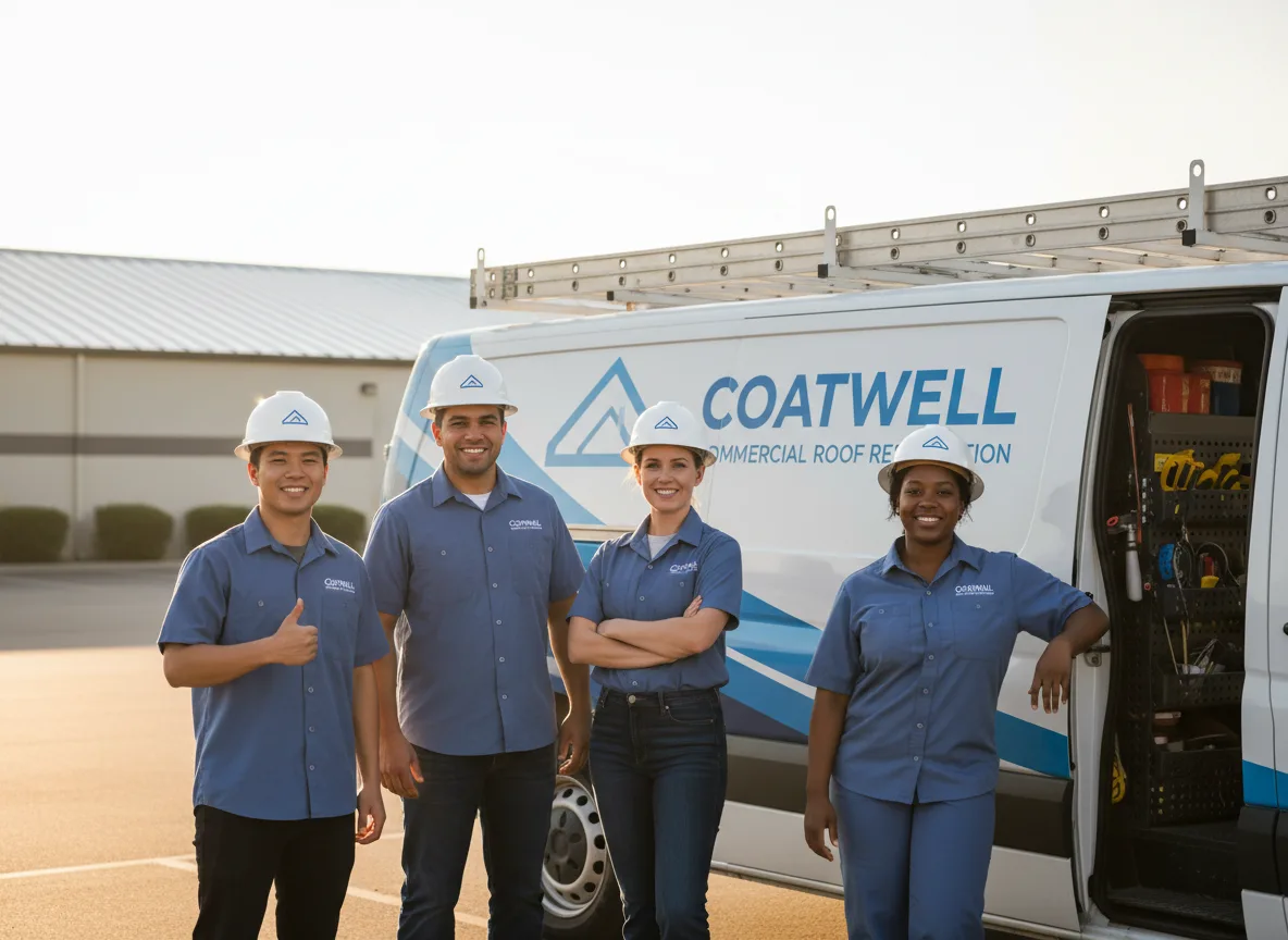 Commercial roof coating company in Kettlersville, OH